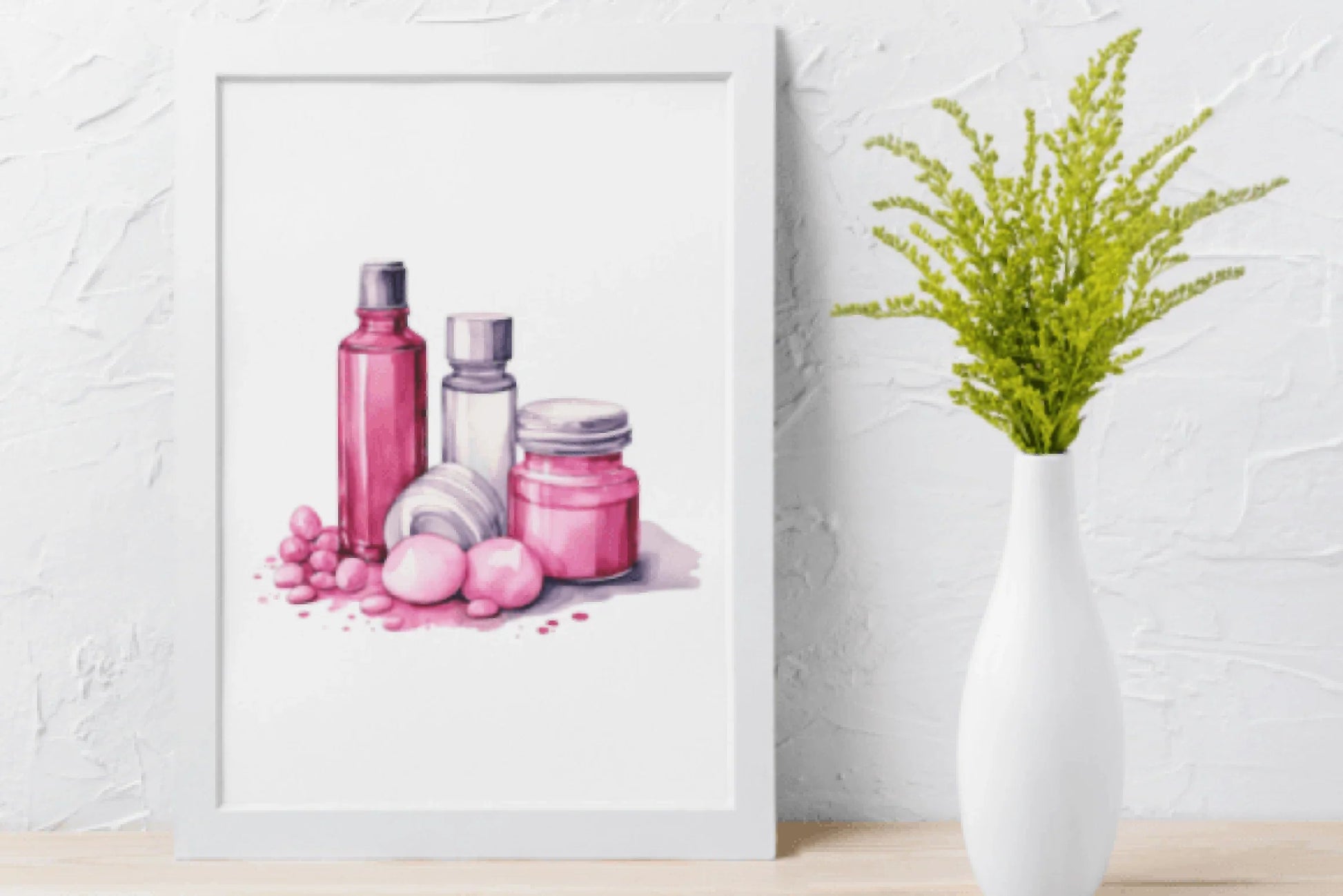 Pink Cosmetics Clipart Bundle - CraftNest - Digital Crafting and Art