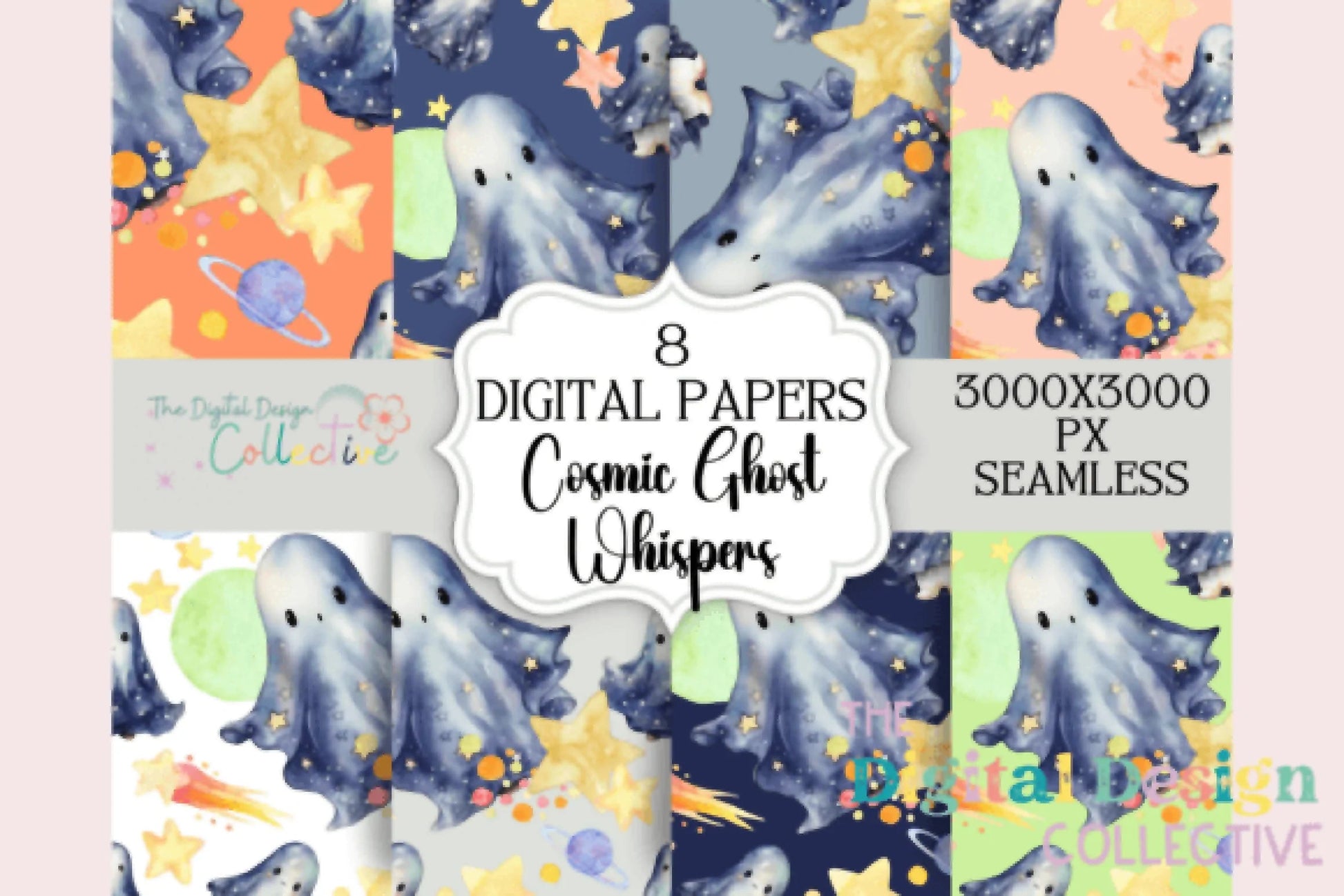 Cosmic Ghost Whispers - CraftNest - Digital Crafting and Art