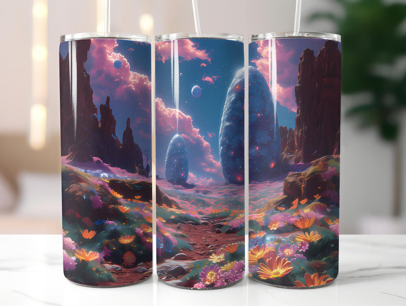 Cosmic Easter 2 Tumbler Wrap - CraftNest