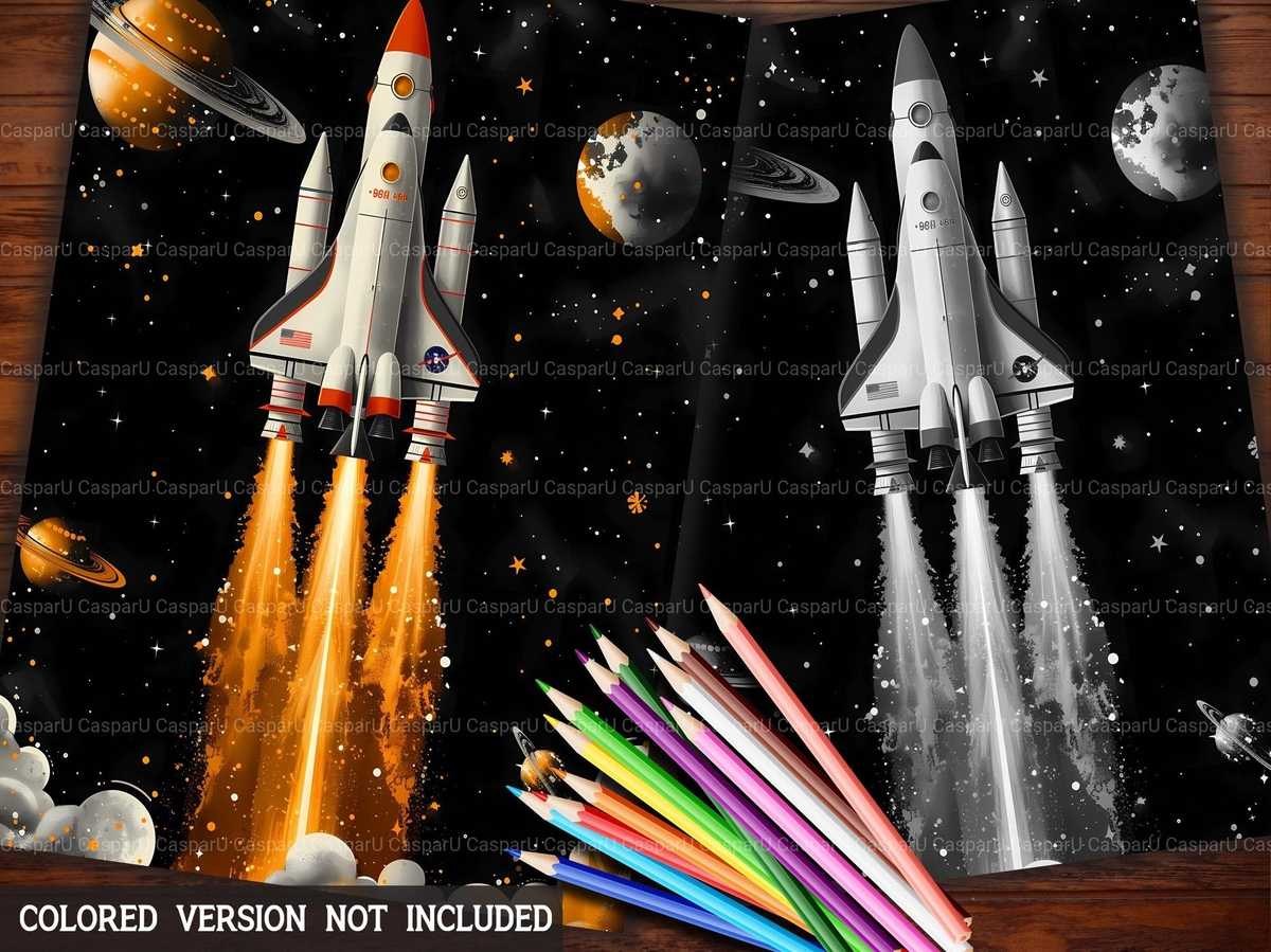 Cosmic Easter Coloring Books - CraftNest