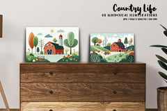 Country Life - CraftNest - Digital Crafting and Art