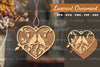 Couple Birds Laser Cut Ornament Clipart Bundle