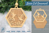 Couple Birds Laser Cut Ornament Clipart Bundle