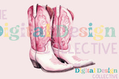 Pink Cowgirl Western Aesthetic Clipart Bundle - CraftNest - Digital Crafting and Art