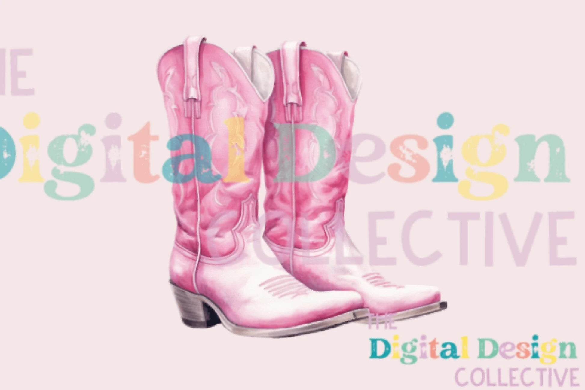 Pink Cowgirl Western Aesthetic Clipart Bundle - CraftNest - Digital Crafting and Art