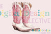 Pink Cowgirl Western Aesthetic Clipart Bundle