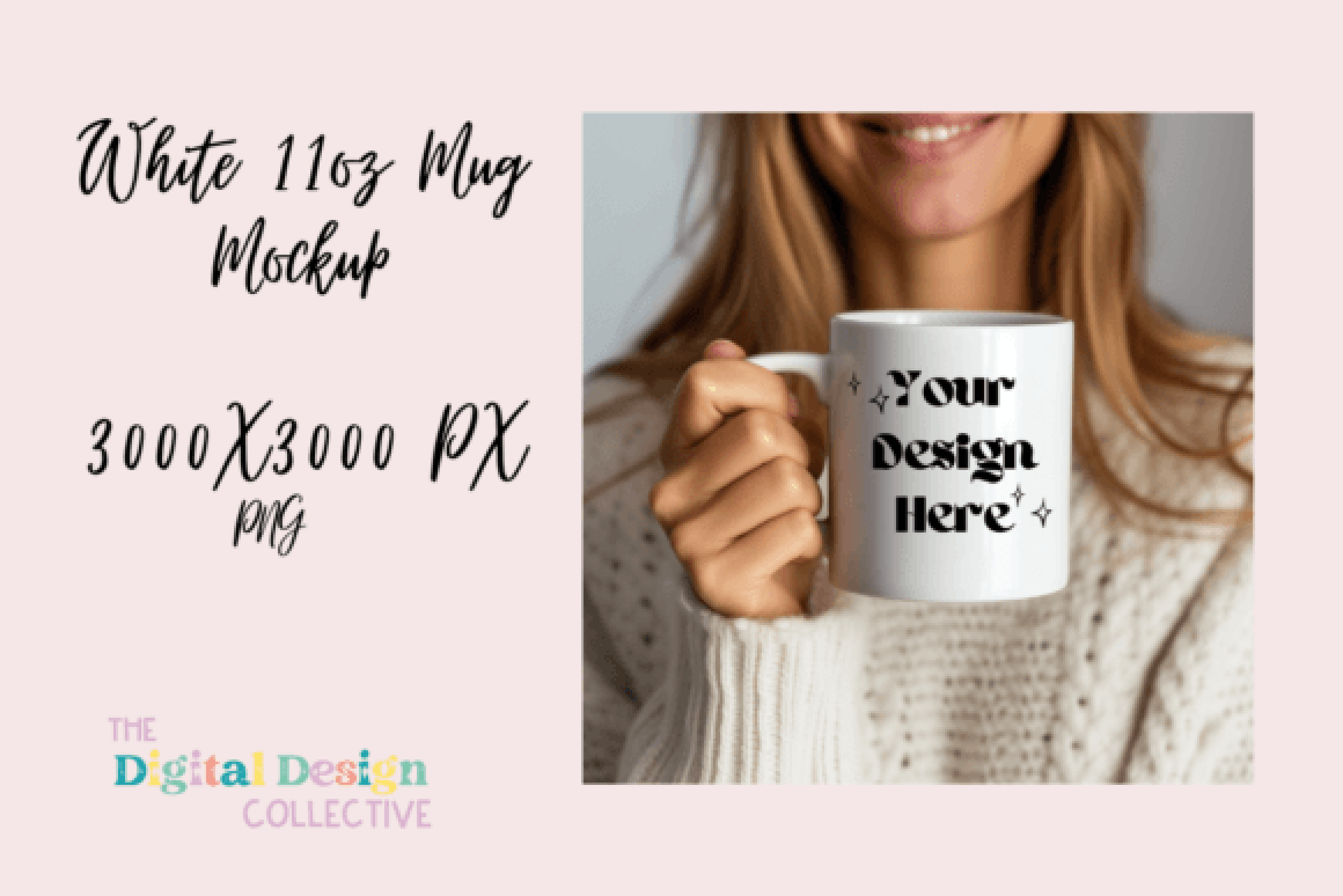 White Coffee Mug Mockup