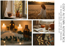 Cozy Autumn Aesthetics - Stock Images - CraftNest - Digital Crafting and Art