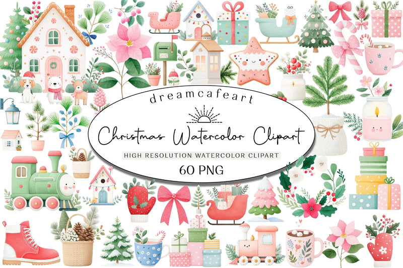 Cozy Christmas Clipart Bundle - CraftNest - Digital Crafting and Art