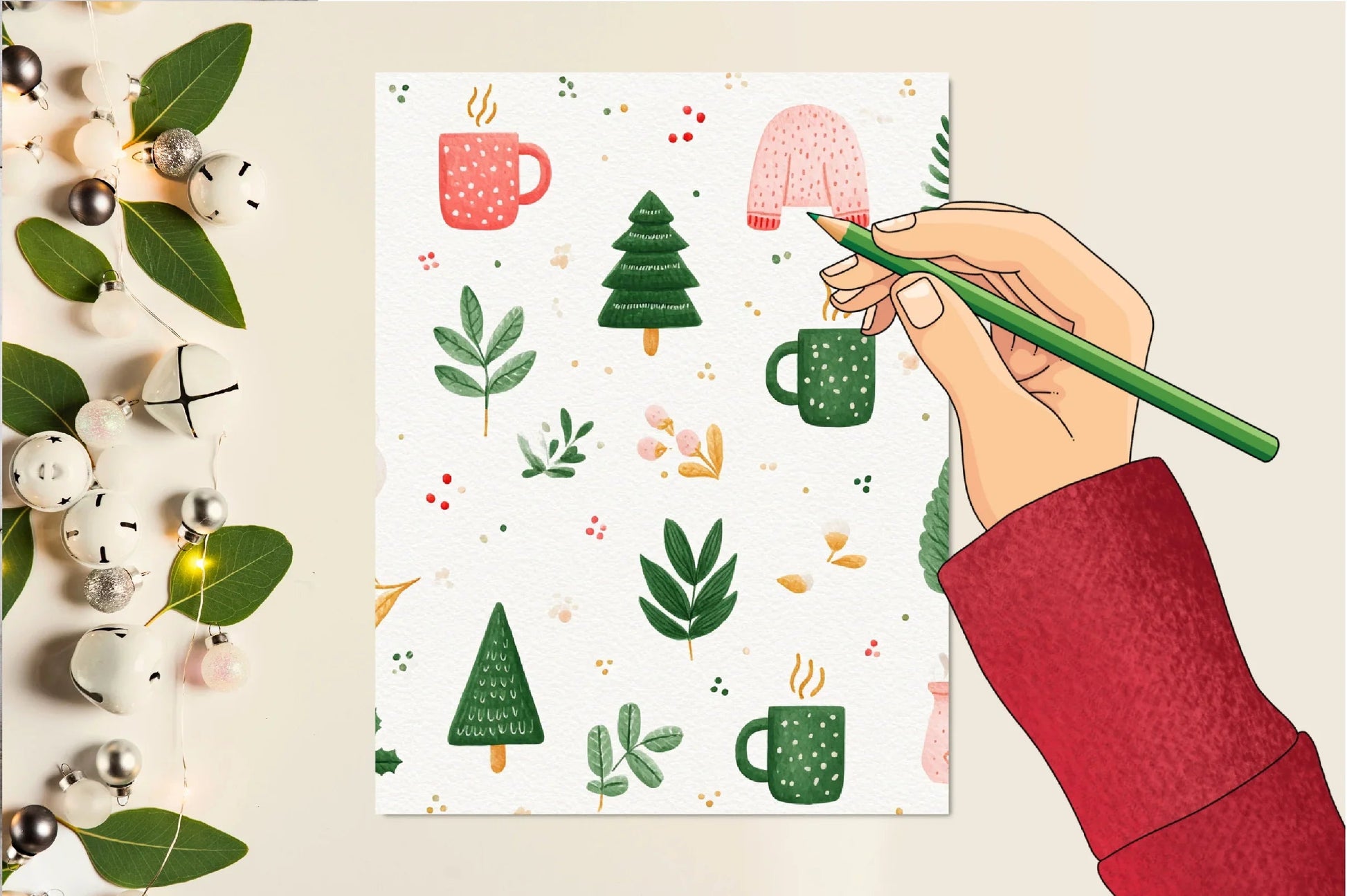Cozy Christmas Clipart Bundle - CraftNest - Digital Crafting and Art