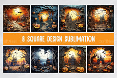 Cracked Wall Halloween Clipart Bundle - CraftNest - Digital Crafting and Art