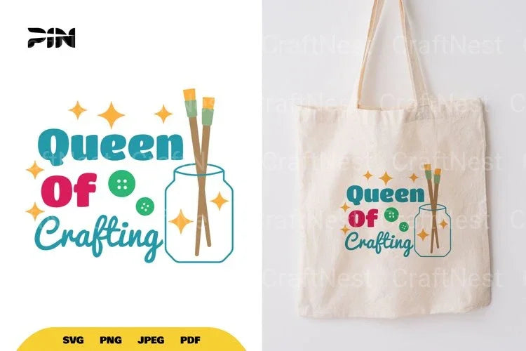 Queen of Crafting SVG Bundle - CraftNest - Digital Crafting and Art