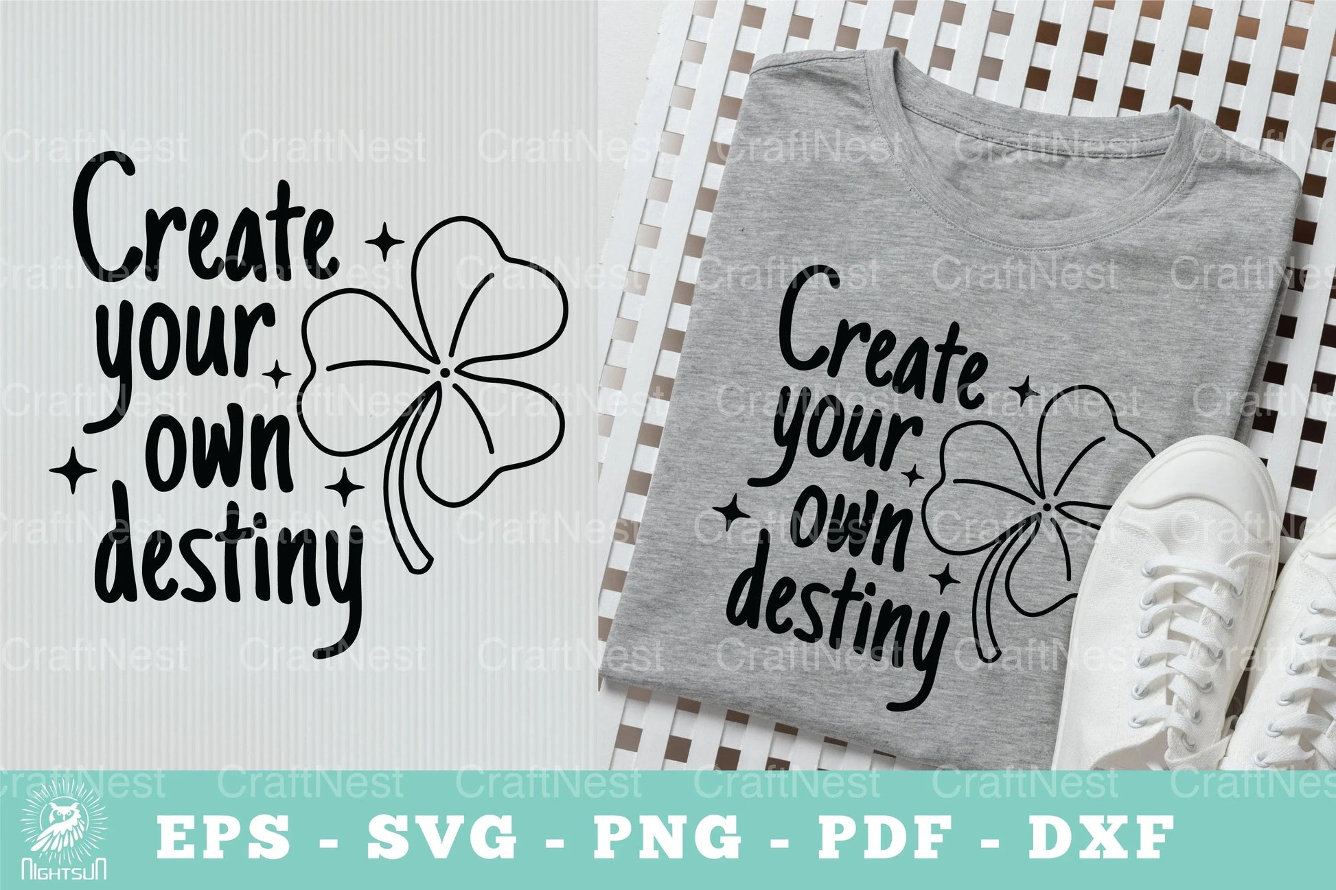 Create Your Own Destiny Motivational SVG Bundle - CraftNest - Digital Crafting and Art