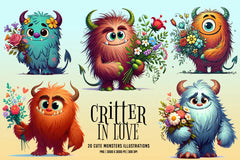 Critter in Love - CraftNest - Digital Crafting and Art