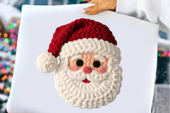 Crochet Faux Yarn Christmas Santa Clipart Bundle - CraftNest - Digital Crafting and Art