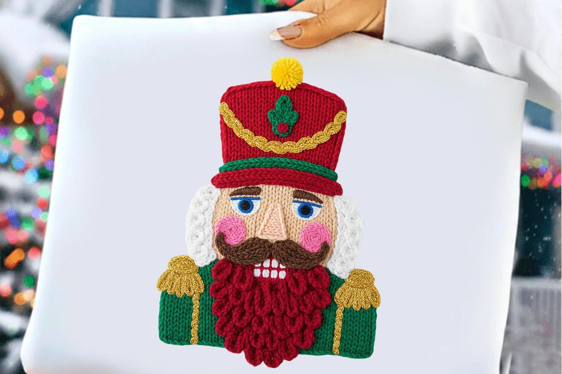 Crochet Yarn Christmas Nutcracker Clipart Bundle - CraftNest - Digital Crafting and Art