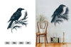 Crow on Branches SVG Bundle
