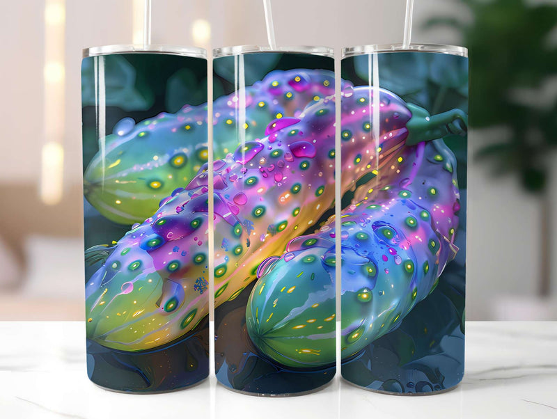 Cucumber 2 Tumbler Wrap - CraftNest - Digital Crafting and Art
