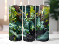 Cucumber 3 Tumbler Wrap - CraftNest - Digital Crafting and Art