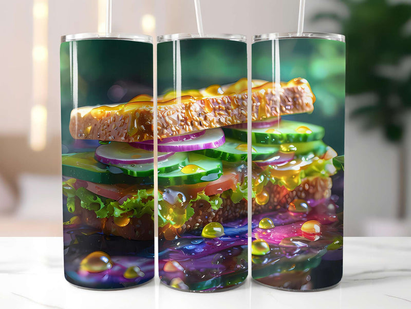 Cucumber 3 Tumbler Wrap - CraftNest - Digital Crafting and Art