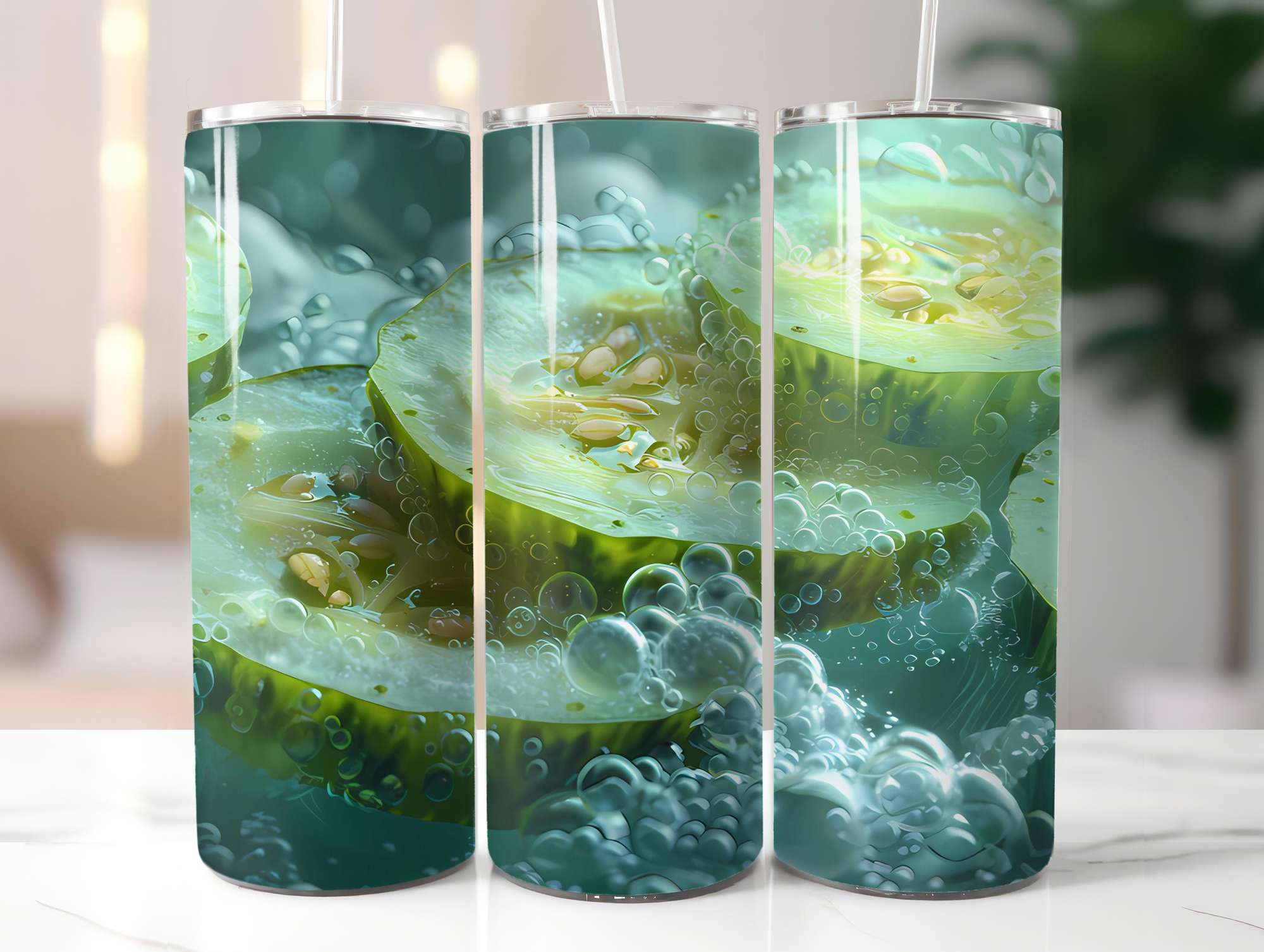 Cucumber 3 Tumbler Wrap - CraftNest - Digital Crafting and Art