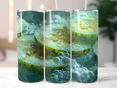 Cucumber 3 Tumbler Wrap - CraftNest - Digital Crafting and Art