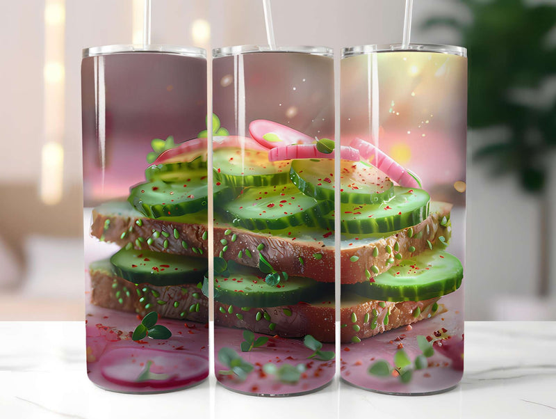 Cucumber 5 Tumbler Wrap - CraftNest - Digital Crafting and Art