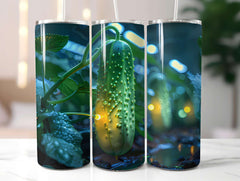 Cucumber 2 Tumbler Wrap - CraftNest - Digital Crafting and Art