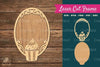 Cupcake Laser Cut Frame SVG Bundle