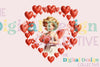 Vintage Cupid Valentine Clipart Bundle