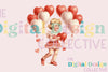 Vintage Cupid Valentine Clipart Bundle