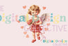 Vintage Cupid Valentine Clipart Bundle 2023
