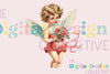 Cupid Vintage Valentine Card Design Bundle