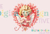 Vintage Cupid Valentine Clipart Bundle