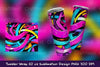 Curvy Tumbler Wrap Clipart Bundle