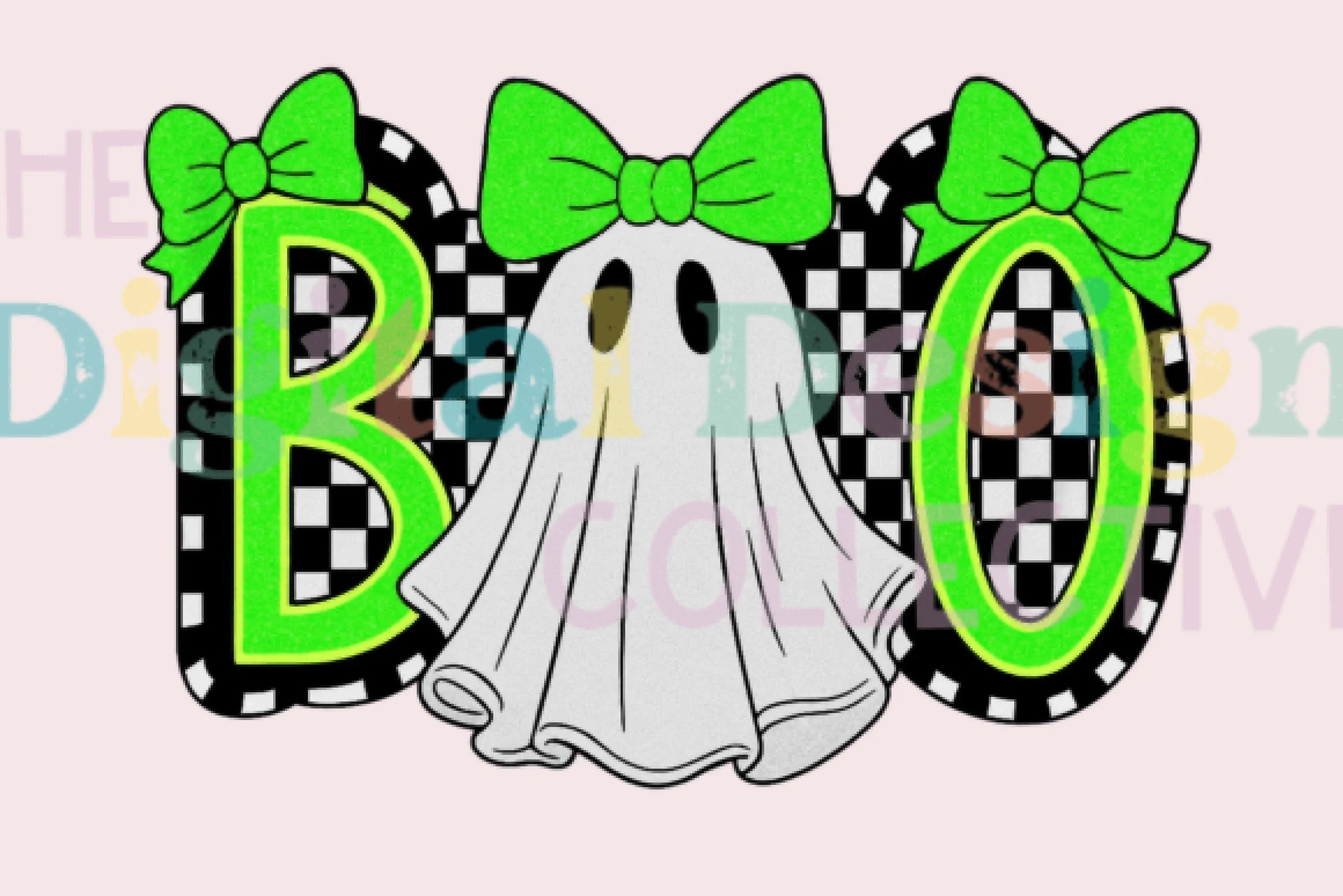 Cute Boo Ghost Coquette Halloween Clipart Bundle - CraftNest - Digital Crafting and Art