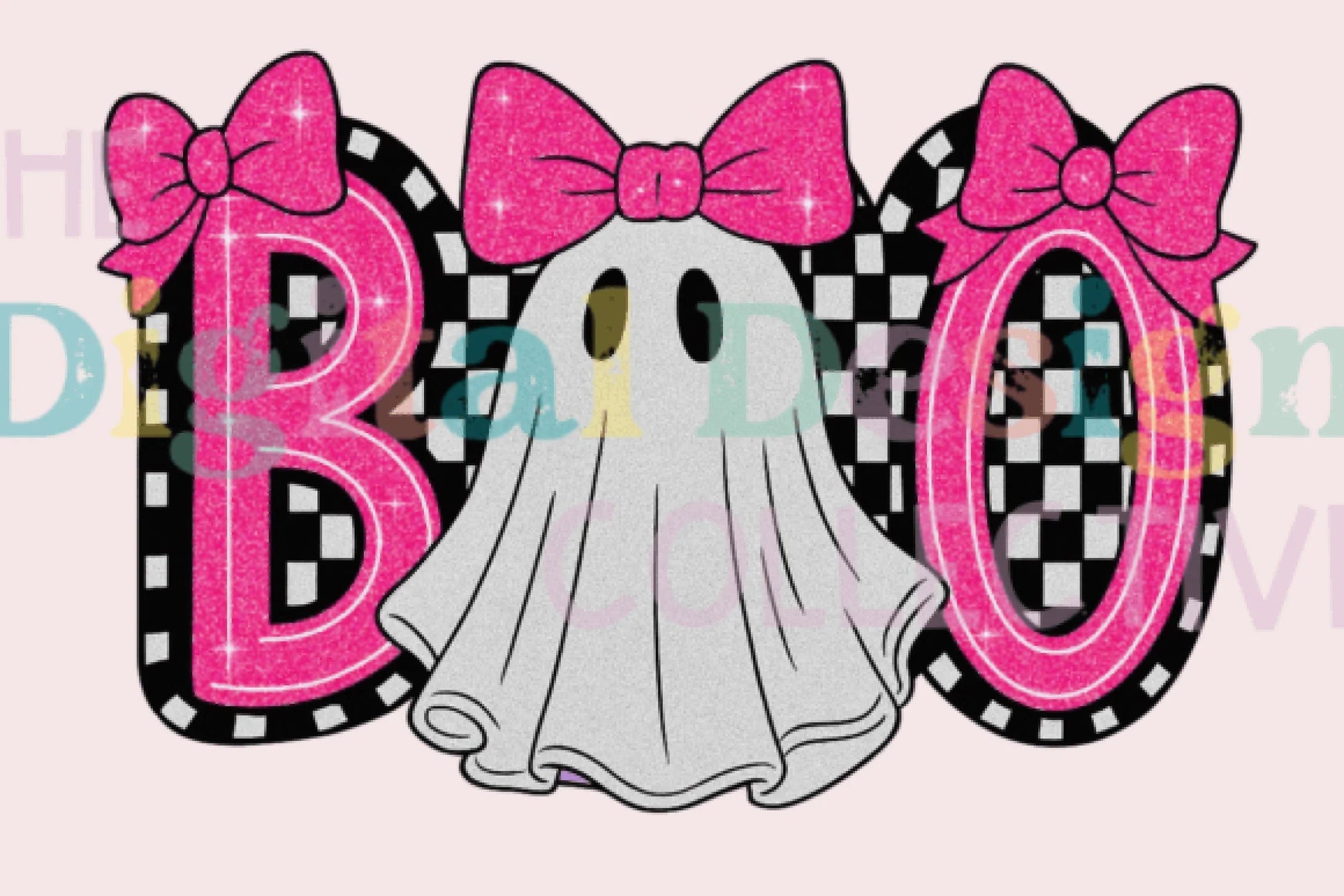 Cute Boo Ghost Coquette Halloween Clipart Bundle - CraftNest - Digital Crafting and Art
