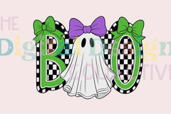 Cute Boo Ghost Coquette Halloween Clipart Bundle - CraftNest - Digital Crafting and Art