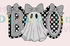 Cute Boo Ghost Coquette Halloween Clipart Bundle - CraftNest - Digital Crafting and Art