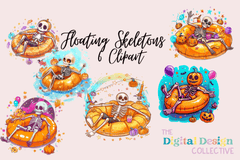 Cute Halloween Clipart Bundle - CraftNest - Digital Crafting and Art