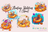 Cute Halloween Clipart Bundle