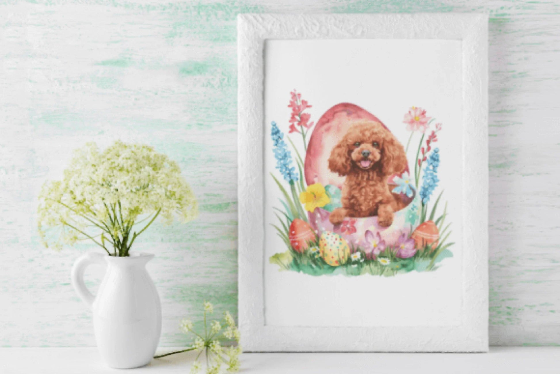 Easter Poodle Clipart Bundle - CraftNest - Digital Crafting and Art