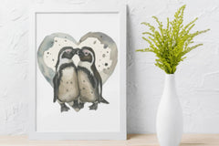 Adorable Valentine's Penguin Clipart Bundle - CraftNest - Digital Crafting and Art