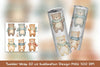 Cute Bear Tumbler Wrap
