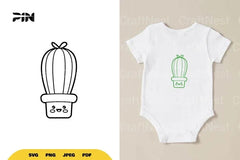 Kawaii Cactus SVG Bundle - CraftNest - Digital Crafting and Art