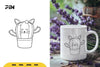 Cute Cat Cactus SVG Bundle