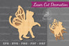 Cute Cat Laser Cut Decoration Clipart Bundle