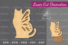 Cute Cat Laser Cut Decoration Bundle