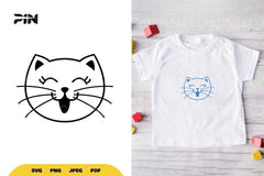 Kawaii Cute Cat SVG Bundle - CraftNest - Digital Crafting and Art