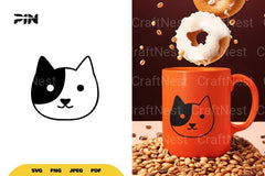 Kawaii Cute Cat SVG Bundle - CraftNest - Digital Crafting and Art
